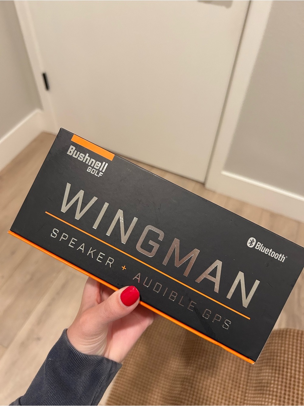 Bushnell Wingman Bluetooth Speaker - Black & Orange (never opened or used)